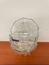 Luminarc 樂美雅 蓮花造型玻璃碗（單一價）