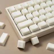 keycaps Payson, White Jade Cherry Powder Emerald Semi-transparent Keycap ABS Original Height