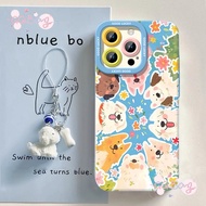 Case Redmi 12 14C 13C A3 12C 9C 10 10C 9A 10A Note 12 14 13 Pro Max TPU Phone Case Movie Puppy Famil