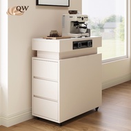 qw56tyutye3.sg Light Luxury Simple Island Cabinet Household Rock Board Island Cabinet Movable Storag