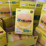 IK YELLOW A4 PAPER 80gsm / 70gsm