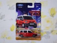 【米舖TOY】 全新 Maisto Ford Transit Connect Hong Kong Taxi 福特 香港 的士 HK 卡裝 車仔