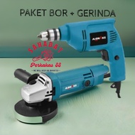 PAKET MURAH 4 ITEM TINGGAL PAKAI  !! paket tukang kayu alat tukang kayu lengkap paket mesin tukang k