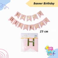 Flag hot print banner 23cm Birthday Flag/ Happy Birthday Flag Bunting/
