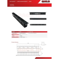WIRE MANAGEMENT ACCESSORIES RACK ID 1U 2U 1U+5RING WIRE MANAGEMENT ACCESSORIES RACK ID
