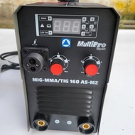 MESIN LAS MULTIPRO MIG MMA TIG 160 A LAS CO TANPA GAS MIGI CO2 IGBT