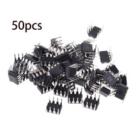 50Pcs NE555 NE555P DIP-8 SINGLE BIPOLAR TIMERS IC