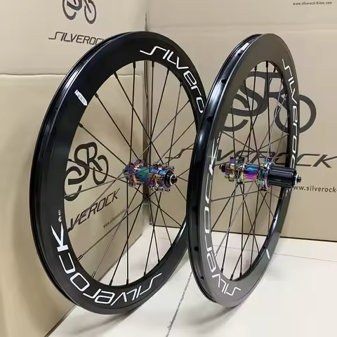 SILVEROCK Alloy SR42 Wheels 451 406 Disc Brake Seemless Weld for D8 Archer Tern D9 Vigor Folding Bik