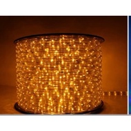 Outdoor LED strip, yellow light, direct AC220v socket connection