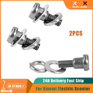 2PCS New Rear Wheel Fixed Bolt Screw For Xiaomi m365 /Pro Electric Scooter Rear wheel Bearing Assembly Silver Screws Accessories