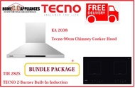 TECNO HOOD AND HOB FOR BUNDLE PACKAGE ( KA 2038 &amp; TIH 282S ) / FREE EXPRESS DELIVERY