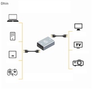 [Dhin] UV00I HDMI-Compatible 2.1 Female To Female Adapters Video Cable Interface Extension Converter