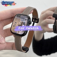 Folding Buckle Leather Magnetic Strap for Aple Watch s10 46mm 42mm ultra 2 49mm 10 9 8 7 45mm 41mm S