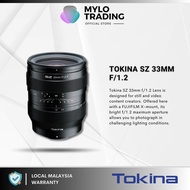 Tokina SZ 33mm f/1.2 Lens for Fujifilm X mount APS-C & Sony E