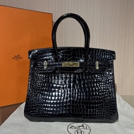 Hermès Birkin 鱷魚皮手提包birkin30