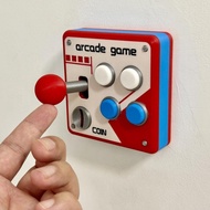 3D Printing Type 86 Retro Arcade Fun Switch Panel Decoration to Joystick Switch Creative 7.6 CVRT