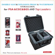 NEW PSA SLAB SAFETY PROTECTION CASE【2-Slot】IP67 Waterproof, Shockproof & Drop-proof