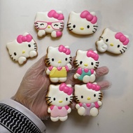 Hello Kitty Sugar Cookies Fancy Cookies Butter Cookies Icing Cookies Biskut Cute Cookies