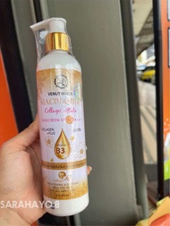 Venut White Niacinamide Collagen Gluta Sunscreen Spf50pa+++ Vitamin B3 350ml. กันแดด ไนอะซินาไมด์ คอ