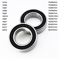 10pcs 16100 12268 15267 15268 16287 163010 18287 18307 20307 24377 25376 2RS RS Bearings Rubber Seal
