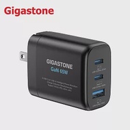 【Gigastone】PD/QC 65W GaN氮化鎵三孔PD快速充電器(PD-7653) 黑色