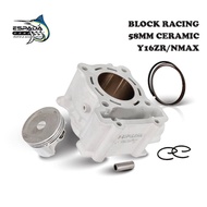 BLOCK RACING ESPADA 58MM 60MM CERAMIC Y16ZR/NMAX