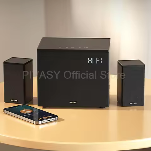 2.1 Multimedia Bluetooth 5.0 Speaker HiFi Active Subwoofer Speaker Home Theater Computer Desktop Sur