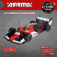 ARRMA Limitless RTR 1/7 Speed ​​Run RC Car 8S 120MPH 193KM/H Brushless High-Speed ​​Remote Control C