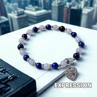Expression Crystal Bracelet | Throat Chakra | 7 Chakra Series
