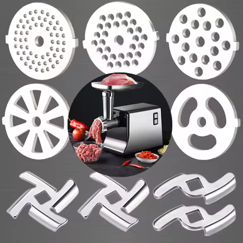 Meat Grinder Blades Plate Discs Stainless Steel Food Knife Cutter Meat Grinder Replacement Parts for