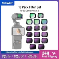 NEEWER ND Filter Set for DJI Osmo Pocket 3 ND8 ND16 ND32 ND64 ND128 ND256 ND1000 ND8/PL ND16/PL ND32