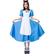 New Halloween costume cosplay Alice maid costume Cinderella princess long dress dance party costume