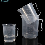[READY STOCK] Measuring Cup Chemistry Laboratory 250/500/1000/ml Transparent Reusable Plastic Measuring Cylinder
