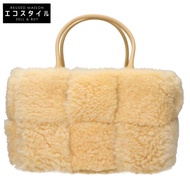 Bottega Veneta，近全新，652867，Mouton，羊毛皮，羊羔皮，小號 Arco [二手]