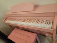 粉紅色重錘數碼鋼琴
