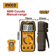 INGCO 600V Digital multimeter With 2pcs LR03 AAA batteries DM36002