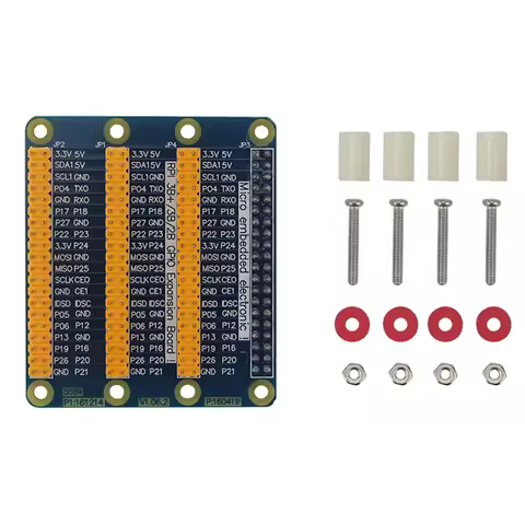 Raspberry Pi 3 x 40 Pin GPIO Adapter 1 to 3 GPIO Extension Board Plate GPIO Module for Orange Pi Ras