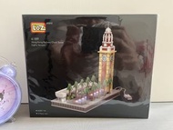 全新LOZ 6189 香港鐵路鐘樓 燈光版積木 Lego
