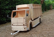 MINIATUR TRUK OLENG CANTER MENTAHAN SKALA 1:14