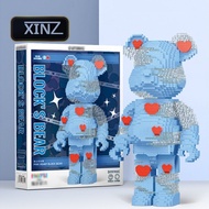 Lego bearbrick Assembly Model 29cm XINZ Cute Smart Boys And Girls Assembled Toys