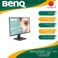 BENQ GW2491 23.8" FHD 100Hz IPS Eye-Care Monitor