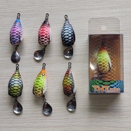 Mồi câu cá giả nhái F35 TNT lưỡi câu cá chuyên câu lure cá lóc mồi câu chìm chất lượng cao cấp giá r