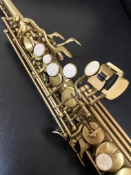 (代售/二手) 連體高音薩克斯風 soprano saxophone 黃銅