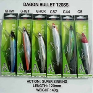 DAGON BULLET 120SS SUPER SINKING LURE