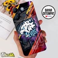 Case Infinix Smart 7 Casing Infinix Smart 7 Eksotik Silikon Evos Cartoon Roro Cassing Aksesoris Hand