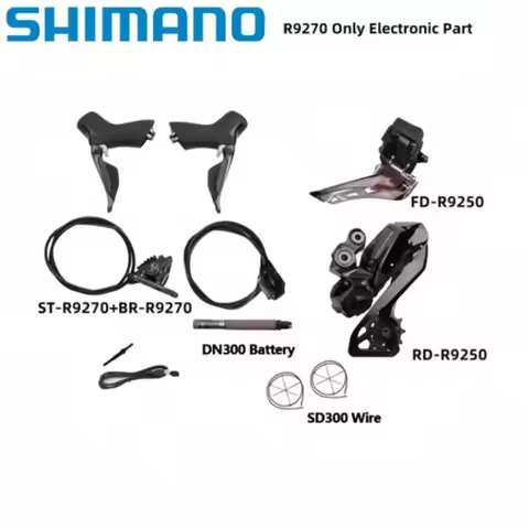 Shimano Dura ace Di2 R9270 Groupset Only Electronic Part 2x12S R9250 Front/Rear Derailleur ST BR-R92