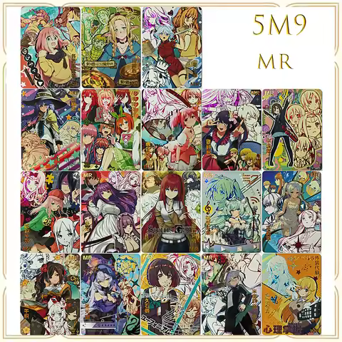 Anime Goddess Story 5M9 ACG MR Hoshino Ai Nakano Yotsuba Chiori Boy Game Toys Collectible Cards Chri