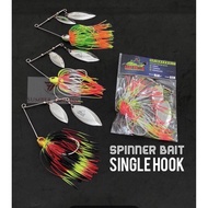 SPINNERBAIT LEAF FROG SINGLE HOOK (forman only)