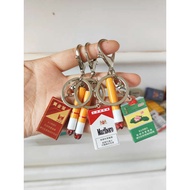 keychain air keychain kuromi keychain cute Simulasi rokok kotak gantungan kunci loket beg sekolah Hu