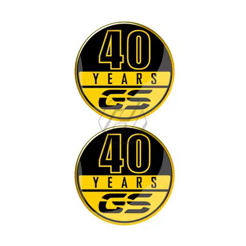 For BMW 40 Years GS Decals F700GS F800GS F850GS R1200GS R1250GS etc 40 Years GS Decals